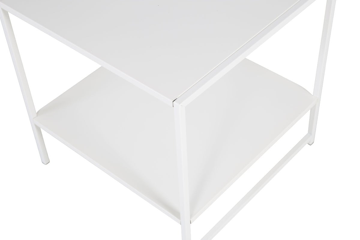 Side table Konsti – in two sizes in White & Black