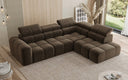 Designer Ecksofa Mia Maxi in Chenille