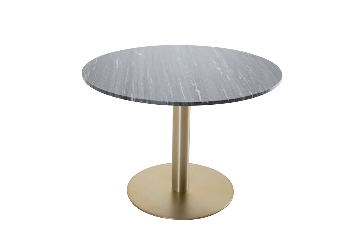 Dining table Alon - elegant combination of marble and steel