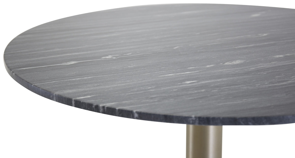Dining table Alon - elegant combination of marble and steel