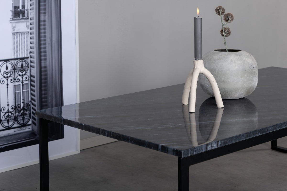 Coffee table Carola - with marble tabletop