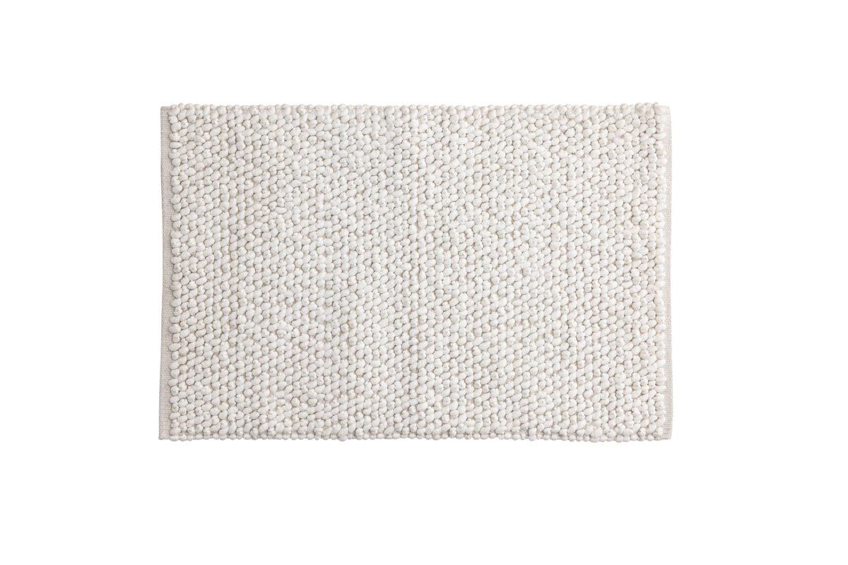 Bath mat Lembongan - in clear White or Black