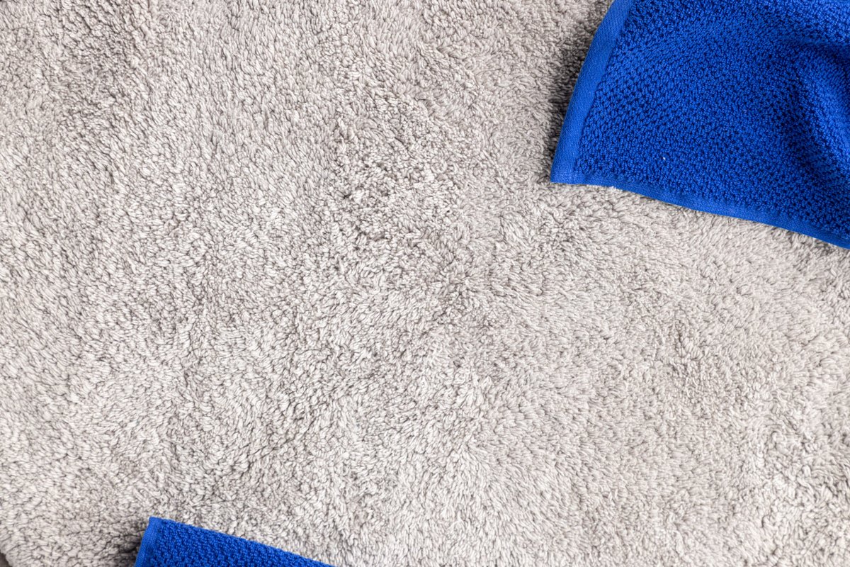 Bath Mat Penida - in round shape made of soft cotton