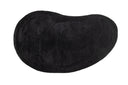 Carpet Caelen – oval shape in Black & White made of cotton