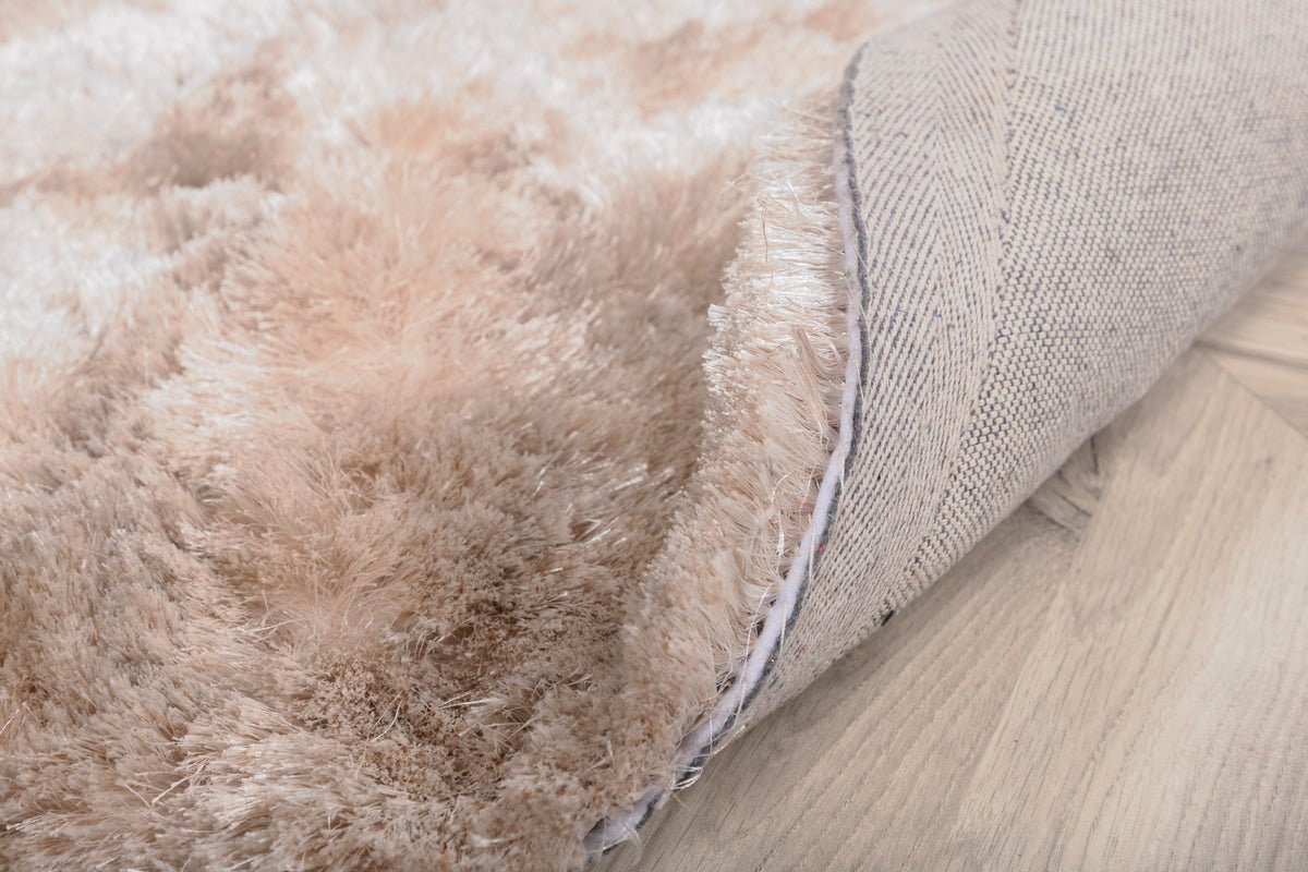 Rug Anelie – round high-pile made of polyester