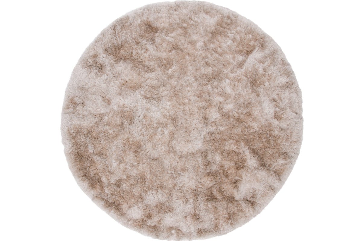 Rug Anelie – round high-pile made of polyester