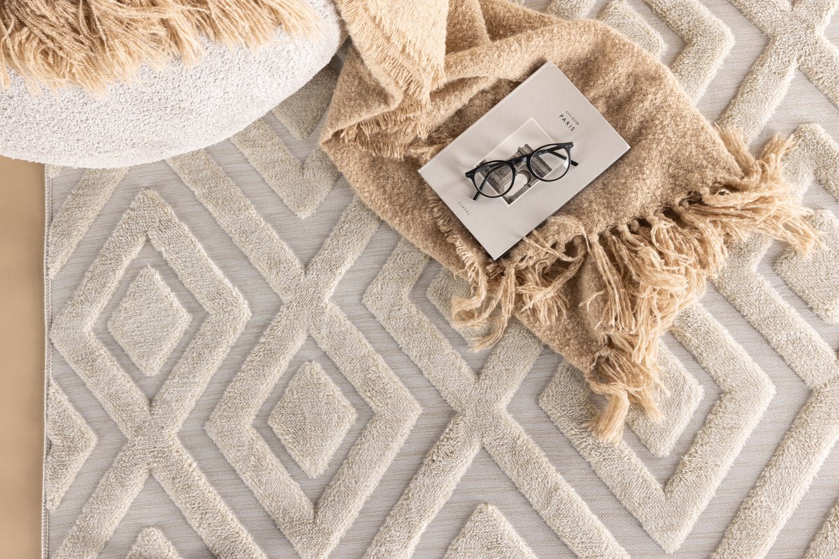 Carpet Verona – in two colors made of polyester & cotton blend fabric