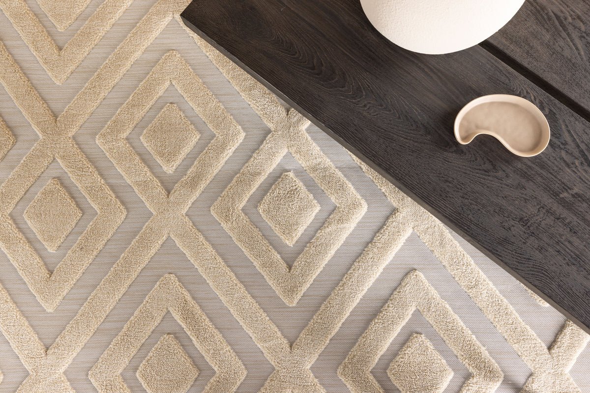 Carpet Verona – in two colors made of polyester & cotton blend fabric