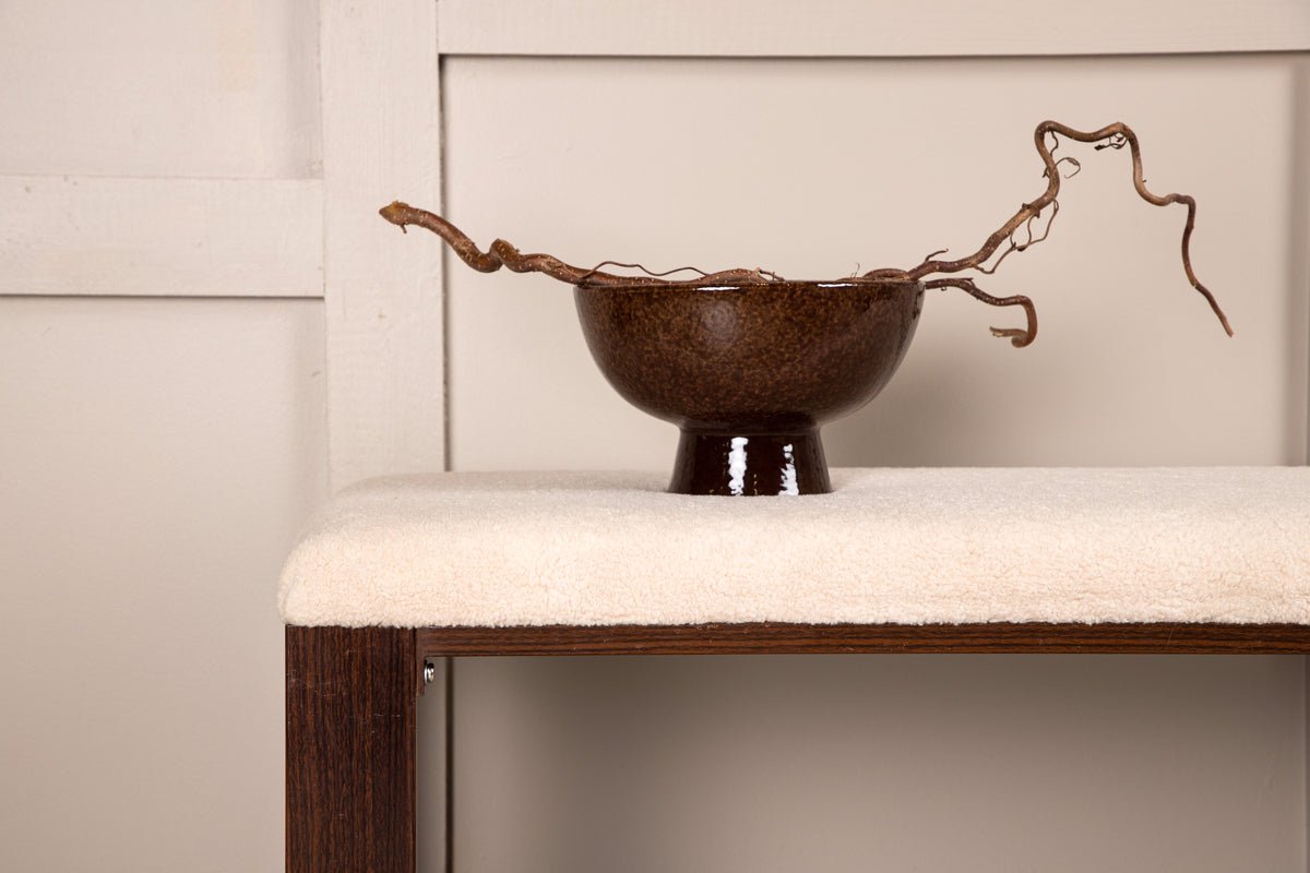 Bench "Leli" – with soft fleece seat surface