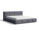 Designer Upholstered Bed Lora Velvet with Storage
