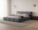 Designer Upholstered Bed Lora Velvet with Storage