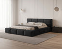 Designer Upholstered Bed Lora Velvet with Storage