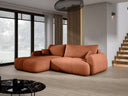 Designer Ecksofa Coco in Bouclé
