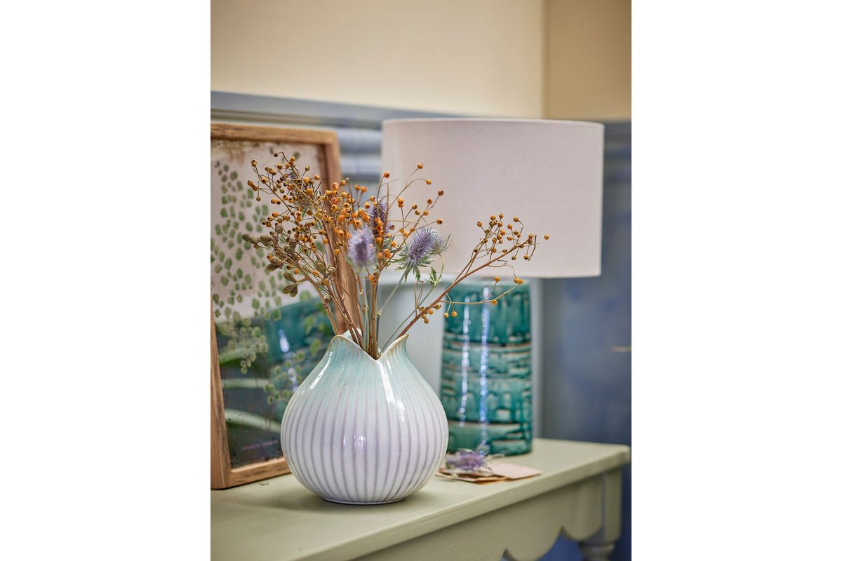 Vase „Sylven“ – Steingut mit reaktiver Glasur