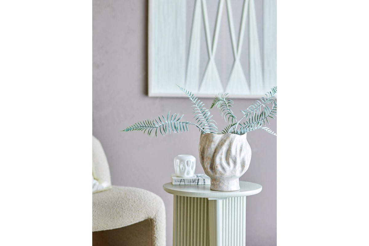 Vase "Elvane" – White Stoneware