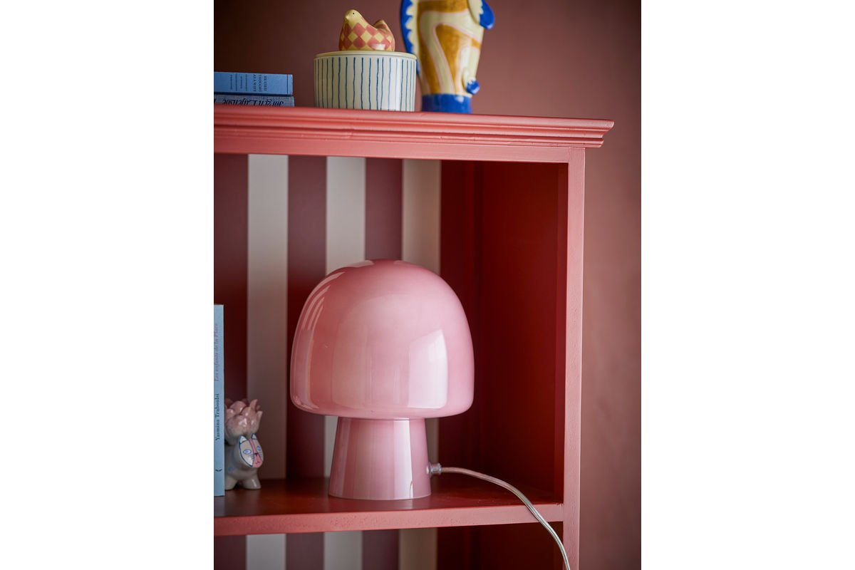 Table lamp Nysa – Glass light in organic mushroom shape