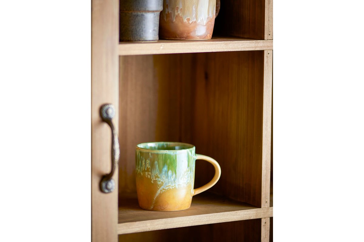 Cup "Elvian" – Green Stoneware