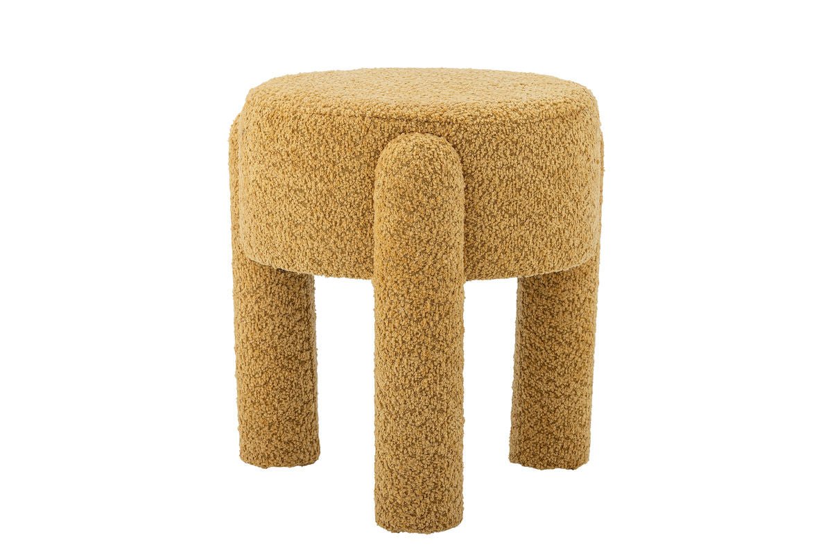 Side Stool Bini – Decorative Stool in Yellow