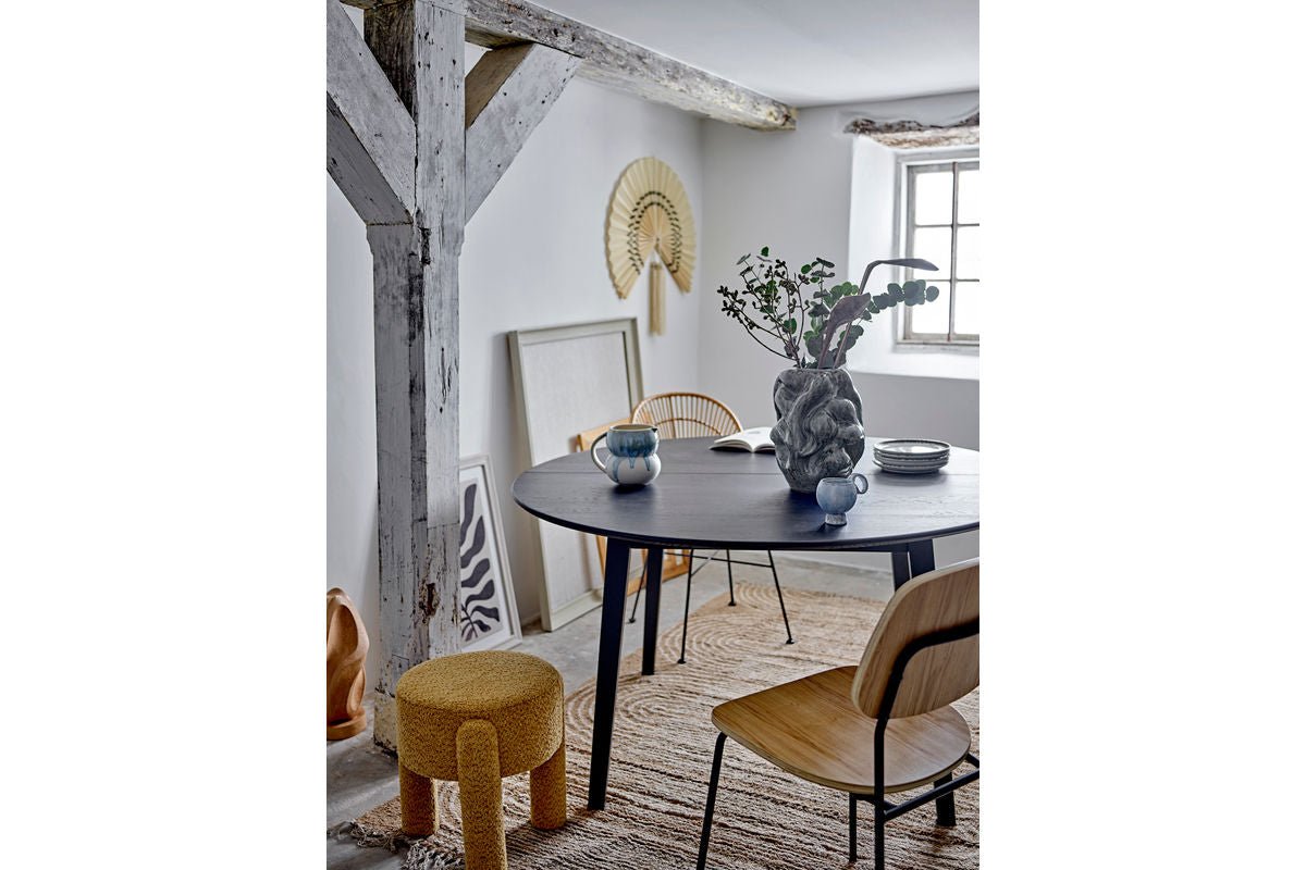 Side Stool Bini – Decorative Stool in Yellow