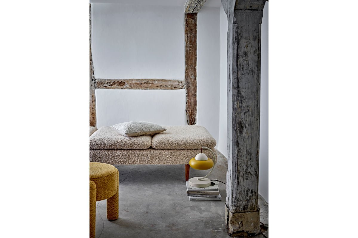 Side Stool Bini – Decorative Stool in Yellow