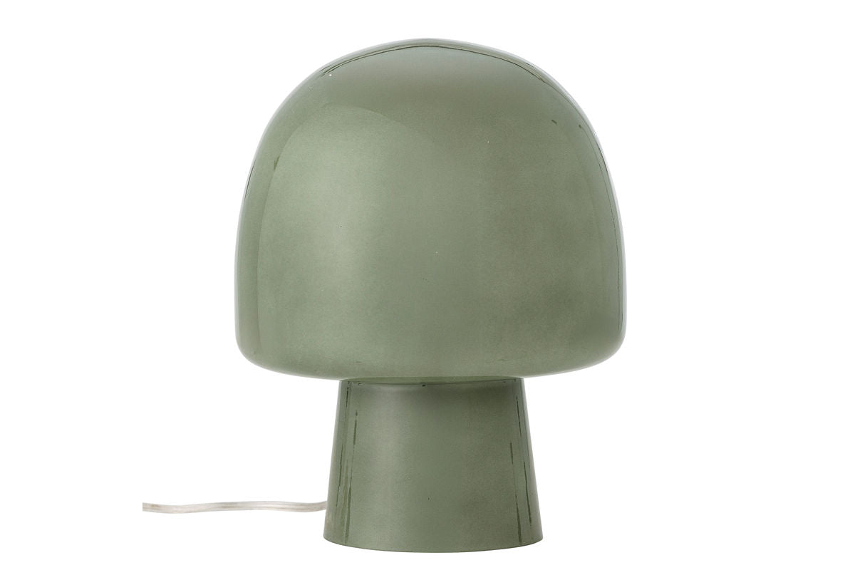 Table lamp Nysa – Glass light in organic mushroom shape