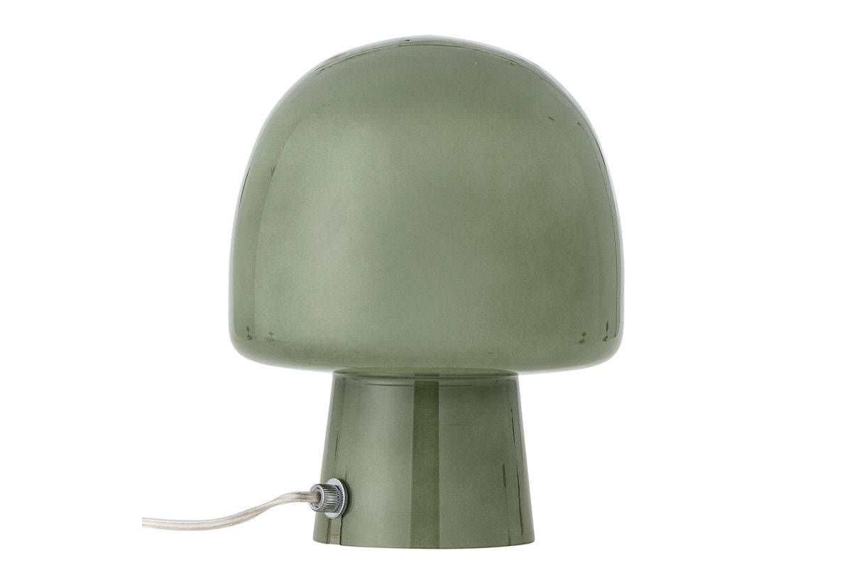 Table lamp Nysa – Glass light in organic mushroom shape