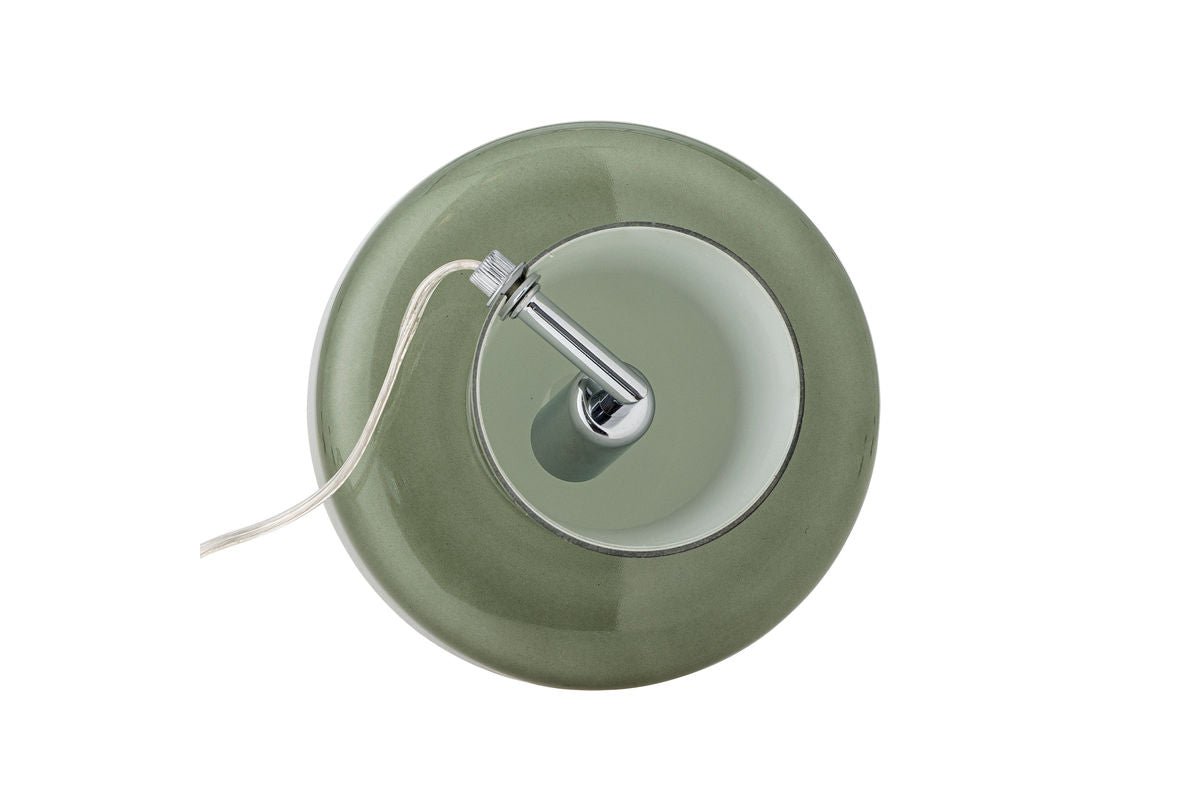 Table lamp Nysa – Glass light in organic mushroom shape