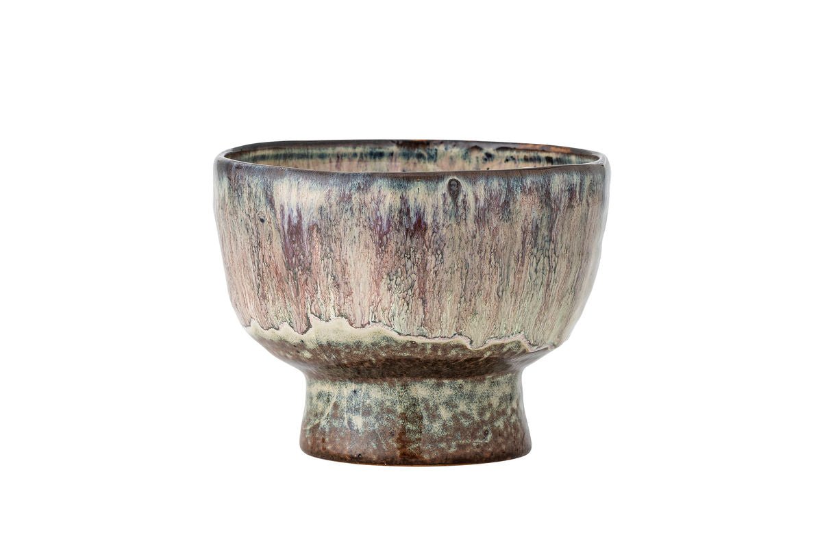 Flower Pot "Nerila" – Blue Stoneware