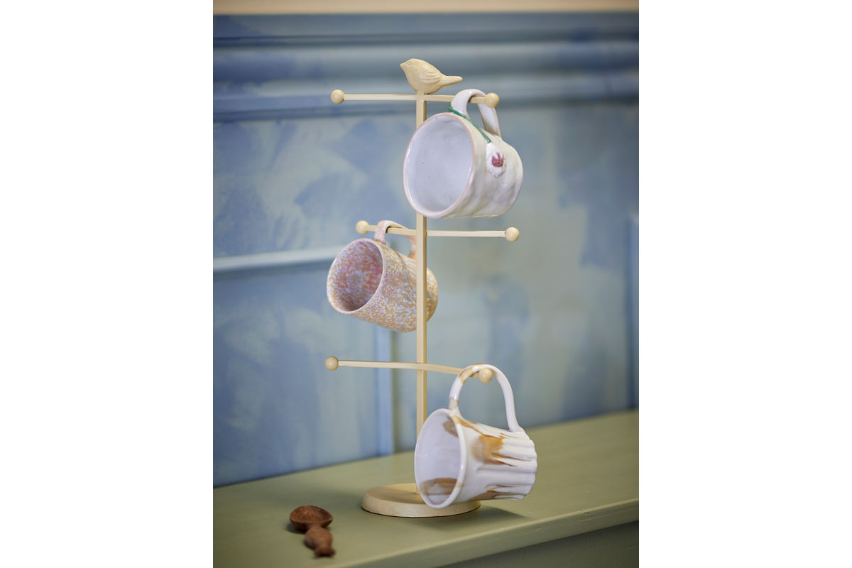 Cup holder "Glade" – powder-coated cast iron