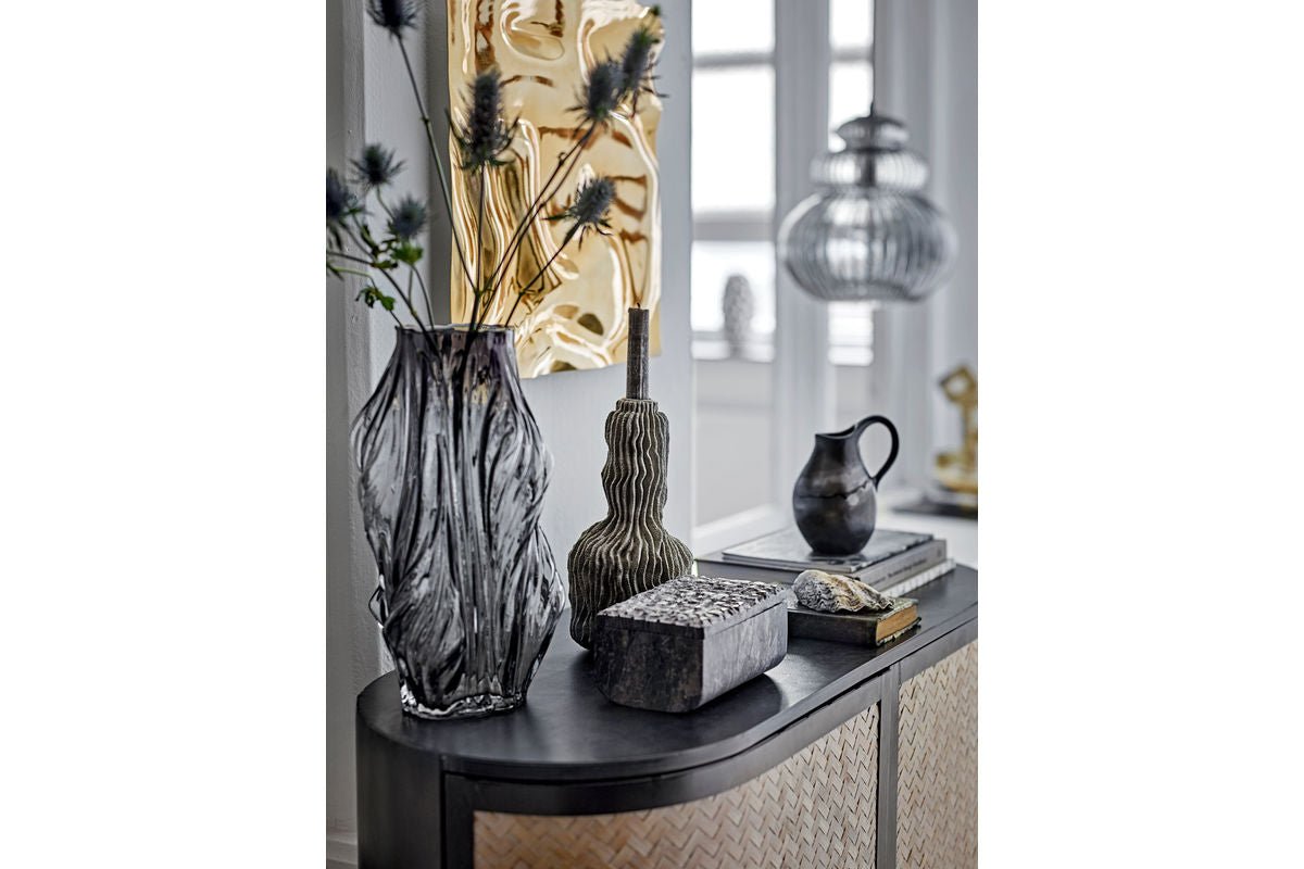 Vase "Elowen" – Gray Glass