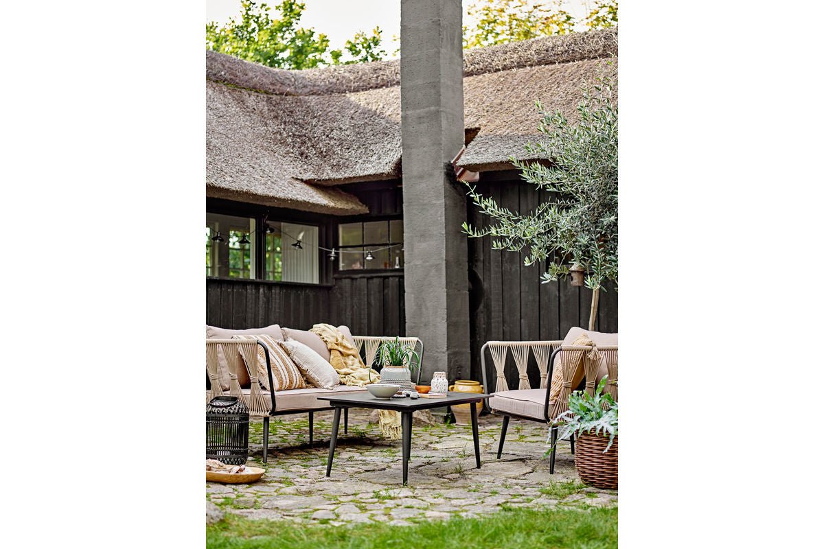 Vase "Selina" – Terracotta & Gray Ceramic