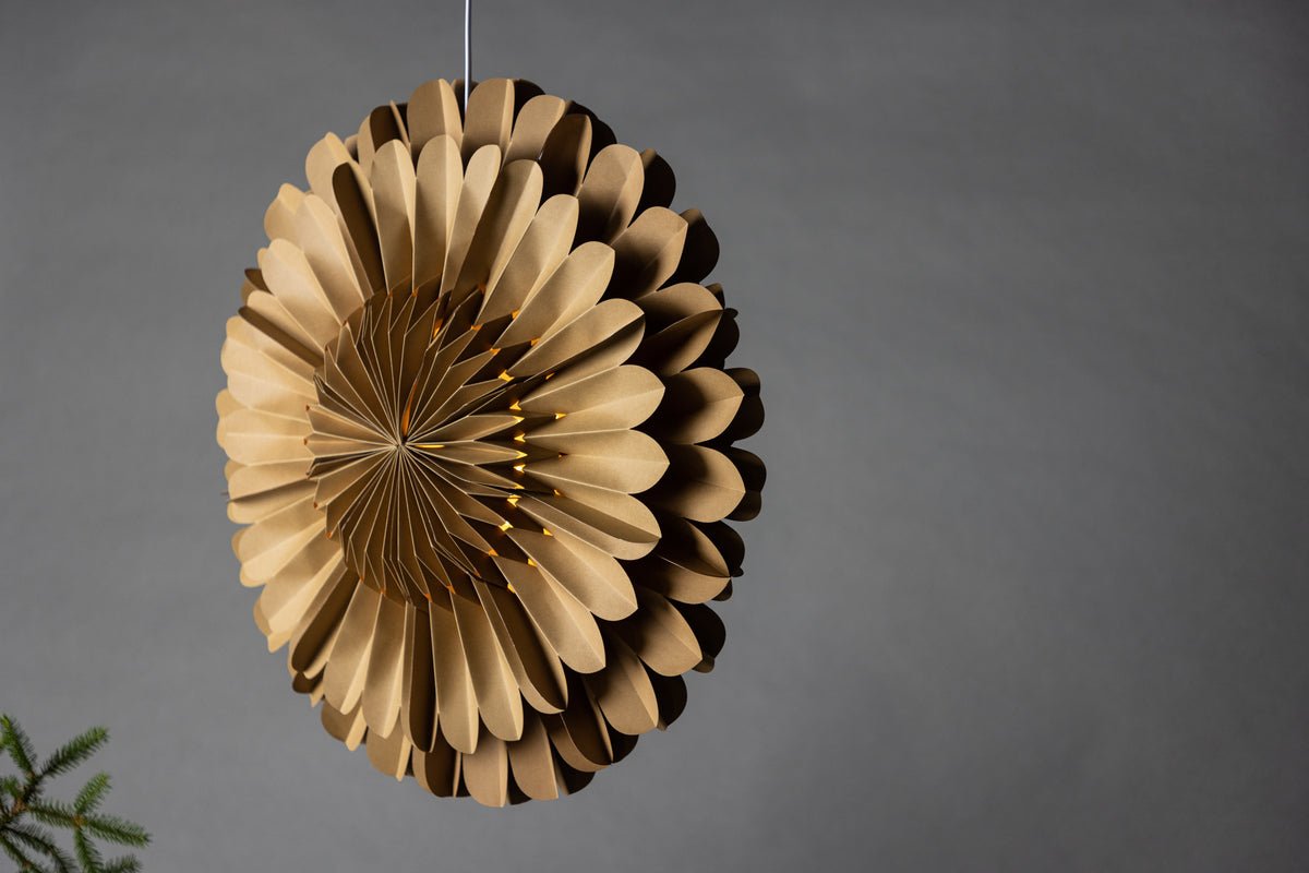 Weihnachtliche Deckenleuchte Flora - ⌀ 60 cm in 5 Farben