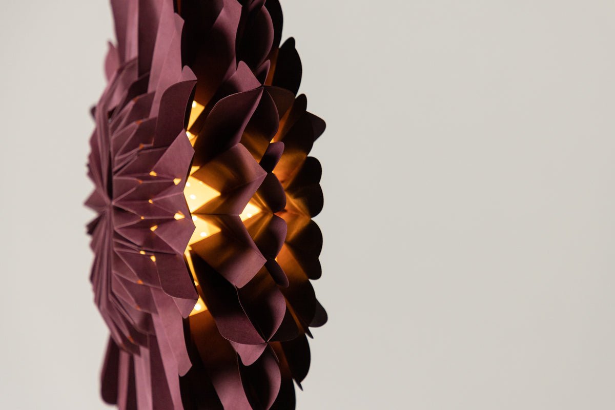 Weihnachtliche Deckenleuchte Flora - ⌀ 60 cm in 5 Farben