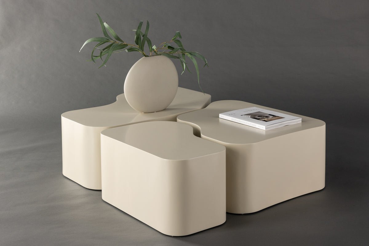 Coffee table Rocky - three-piece flexible