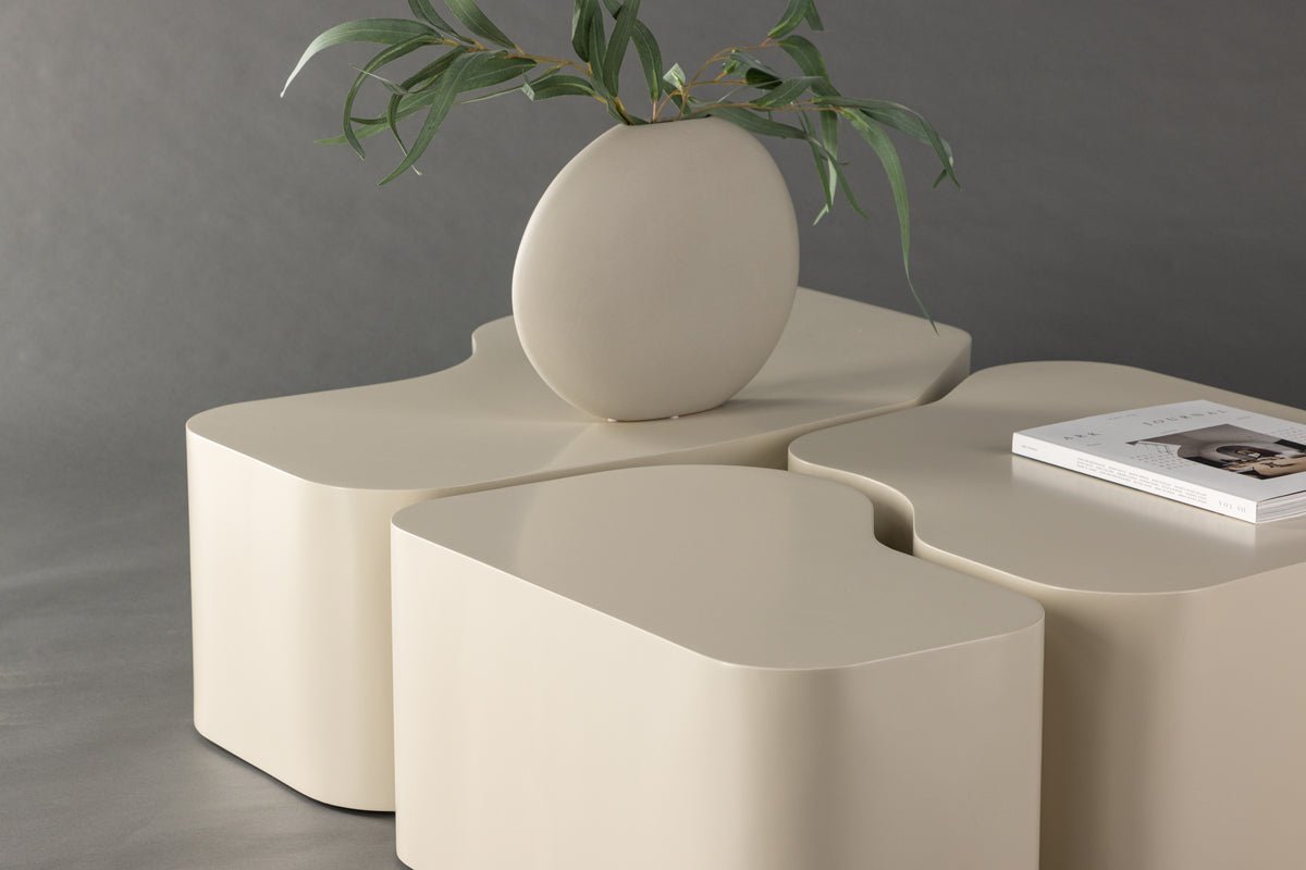 Coffee table Rocky - three-piece flexible
