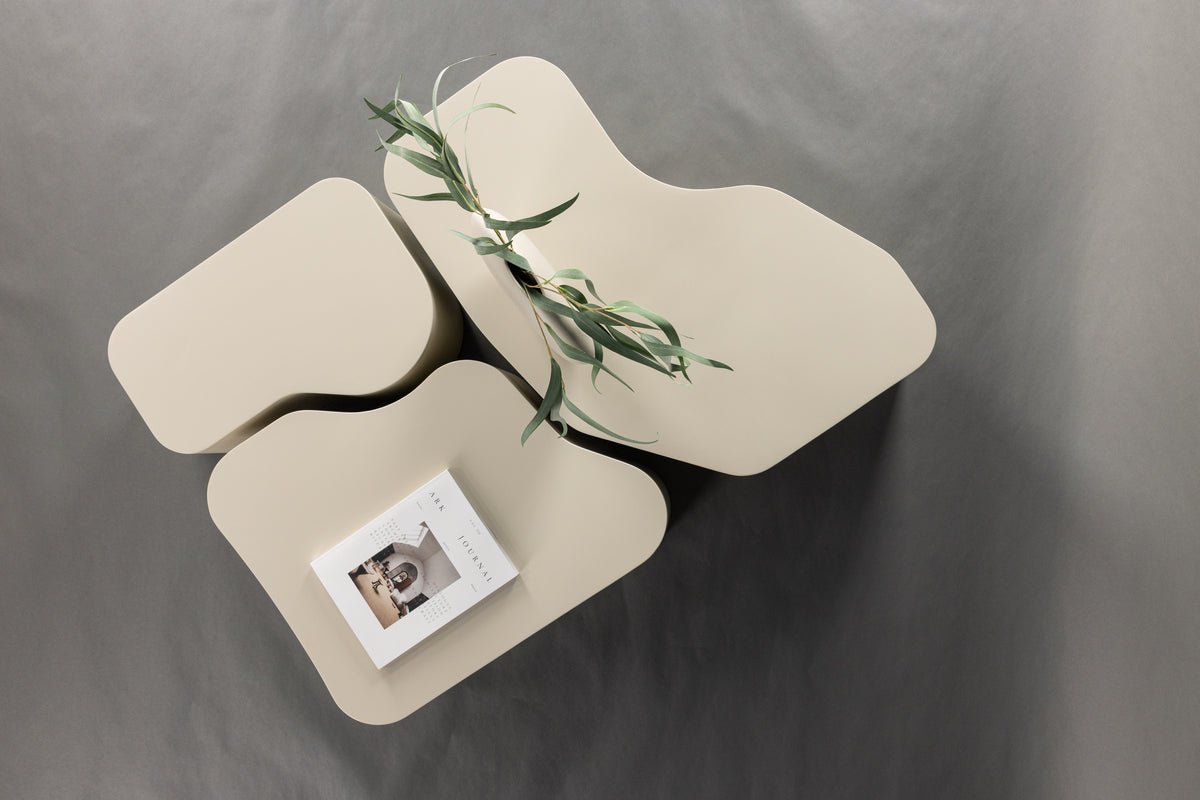 Coffee table Rocky - three-piece flexible