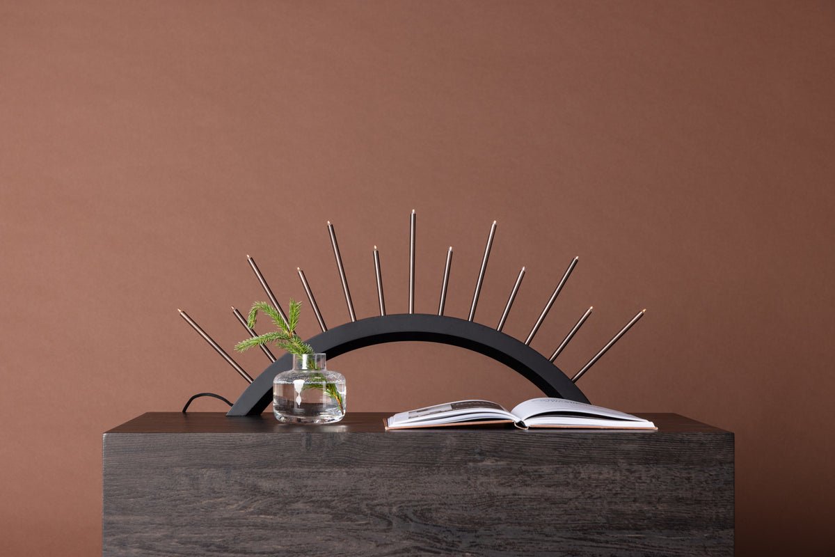 Christmas lighting Luma - round arch Beige or Black