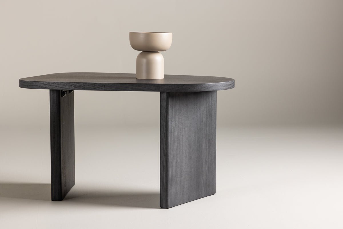 Side table Taro – in Black, Dark Brown or Light Gray