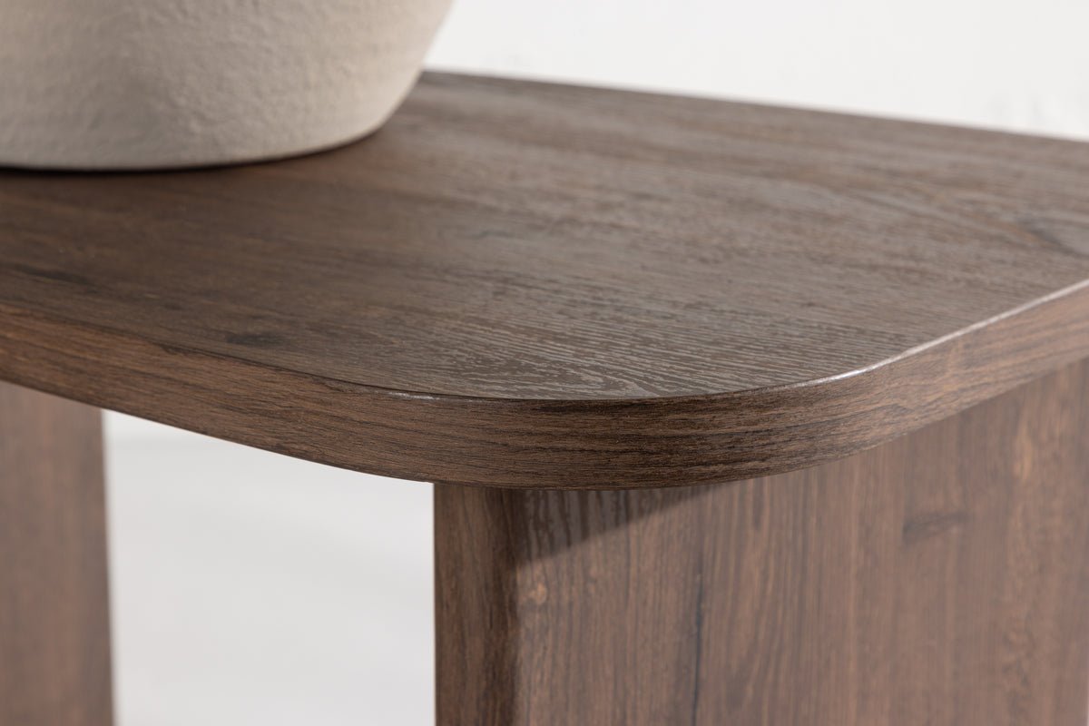Side table Taro – in Black, Dark Brown or Light Gray