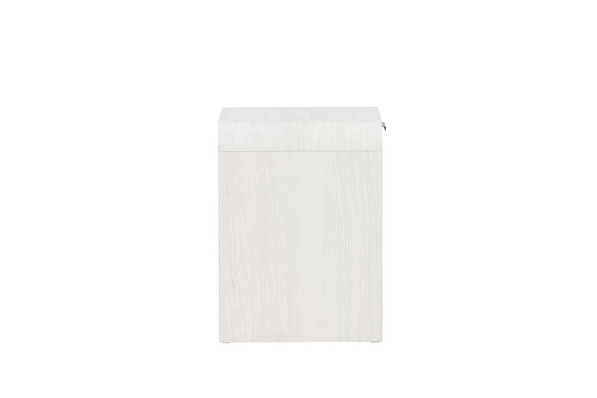 Side table Mina – in White with drawer