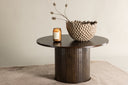 Coffee table Wario - in mocha wood look