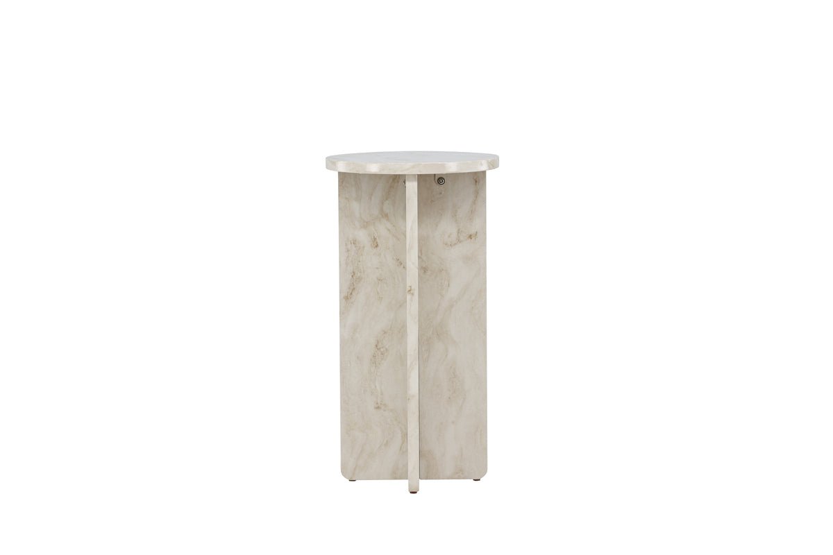 Side Table Baki – in two sizes with marble look
