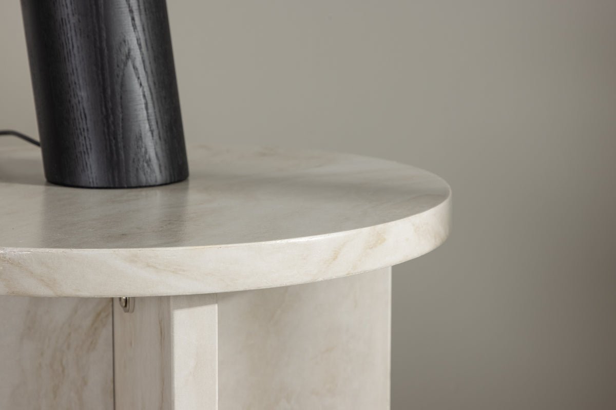 Side Table Baki – in two sizes with marble look