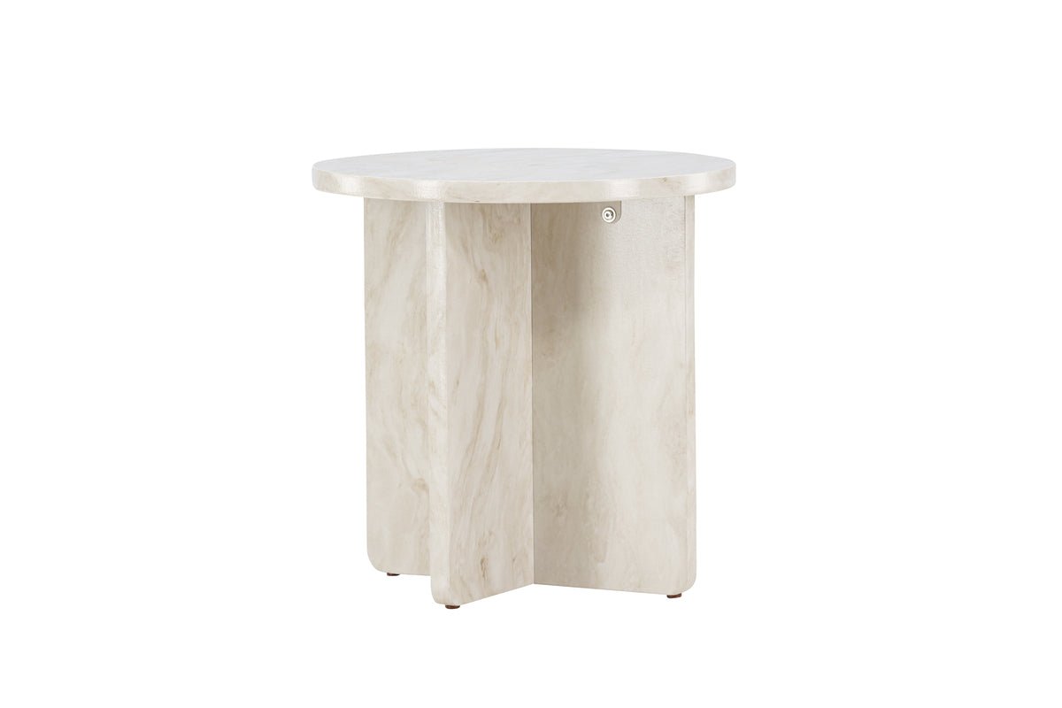 Side Table Baki – in two sizes with marble look