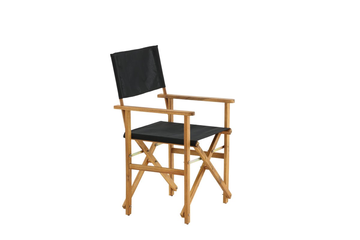 2-piece set - Garden chair Marlene made of acacia/polyester