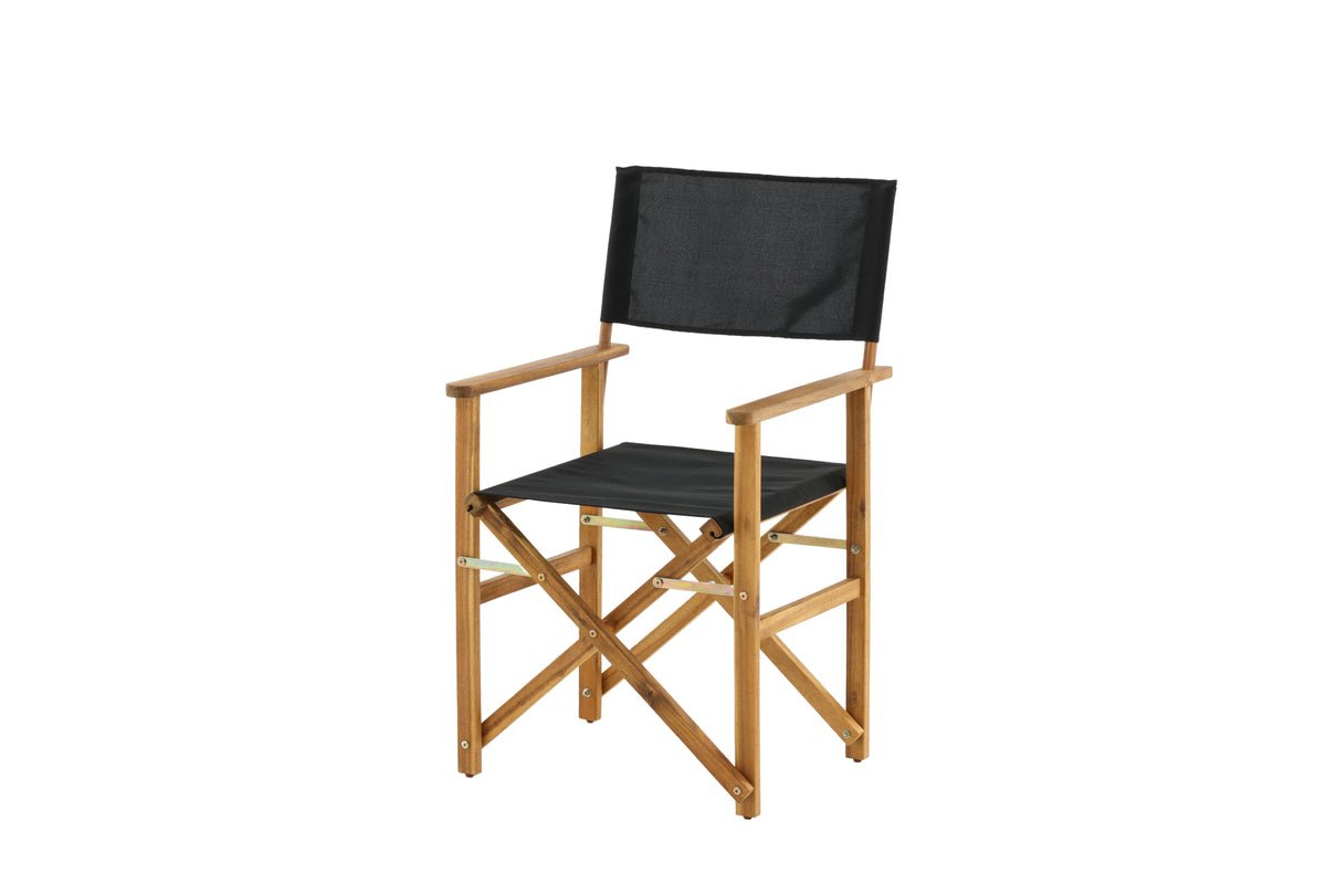 2-piece set - Garden chair Marlene made of acacia/polyester