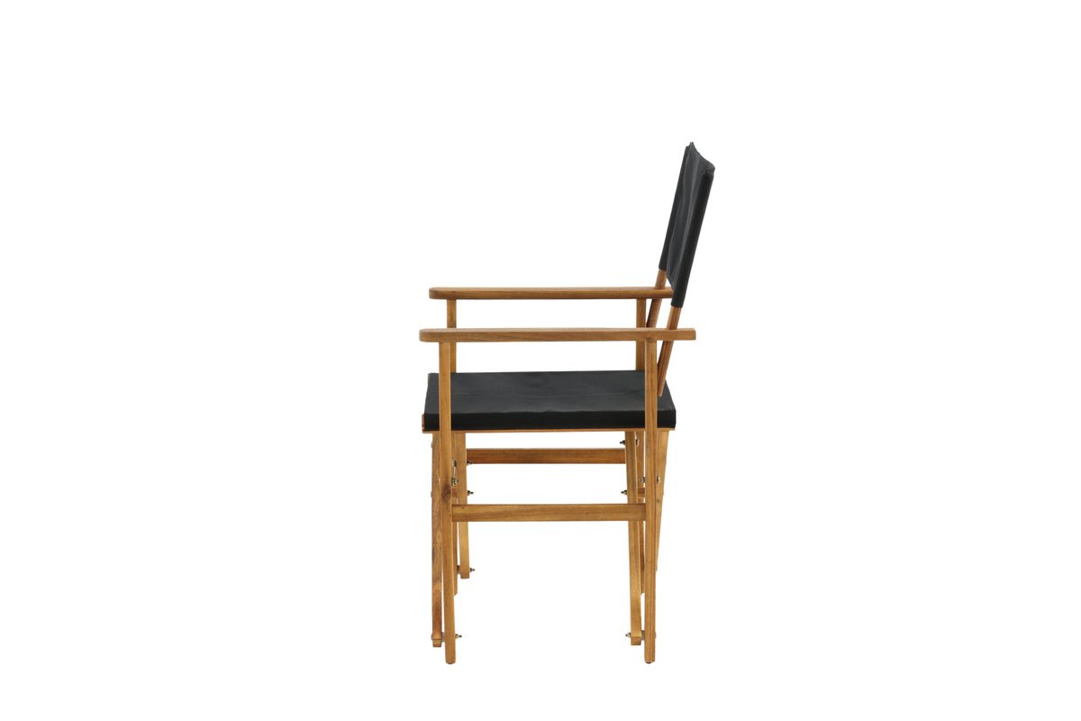 2-piece set - Garden chair Marlene made of acacia/polyester