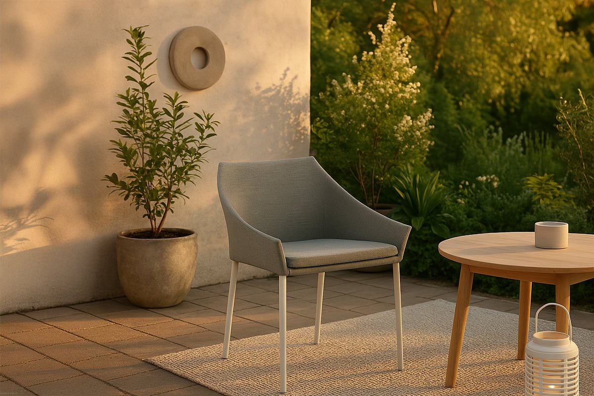 2-piece set - Garden chair Sophia made of aluminum/polyester