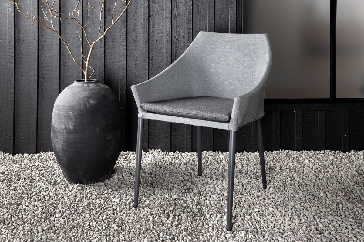 2-piece set - Garden chair Sophia made of aluminum/polyester