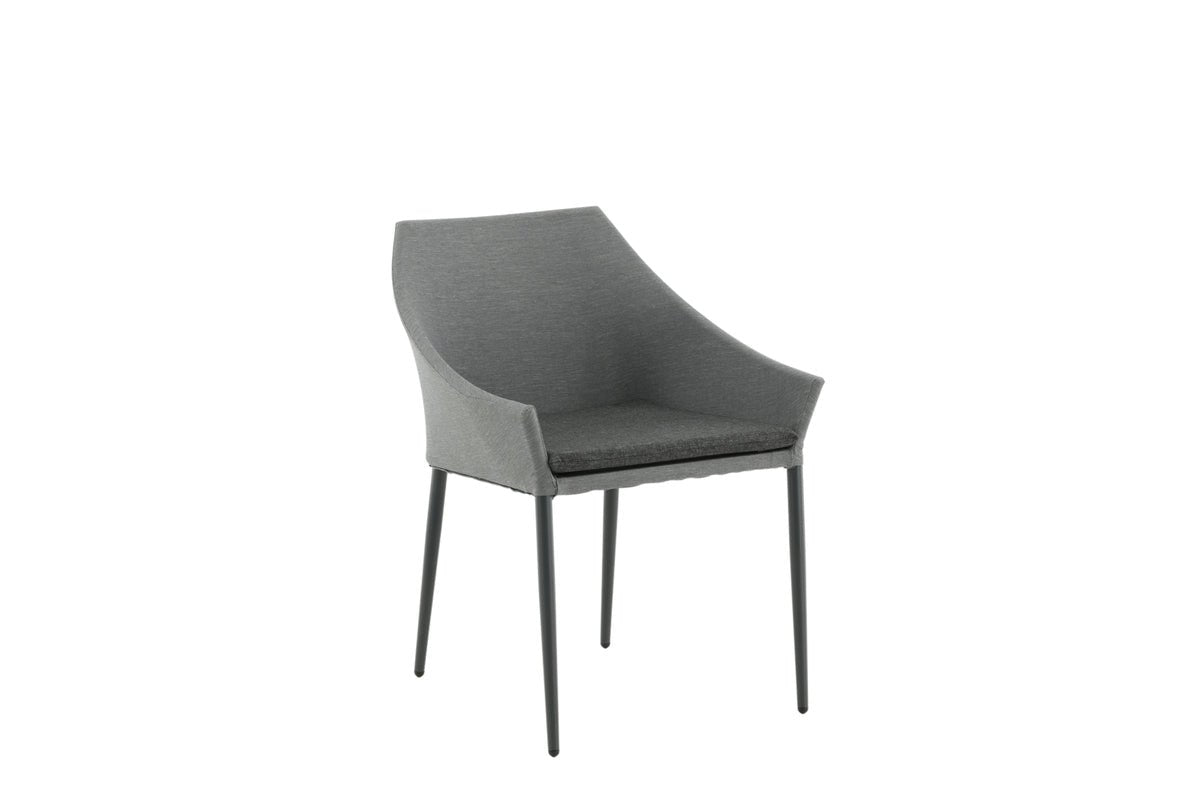 2-piece set - Garden chair Sophia made of aluminum/polyester